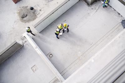 Commercial Slab Installation in Fredericksburg, VA