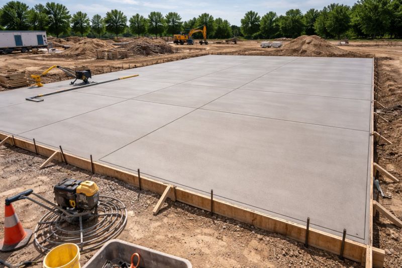 Commercial Slab Installation in Charleston, SC