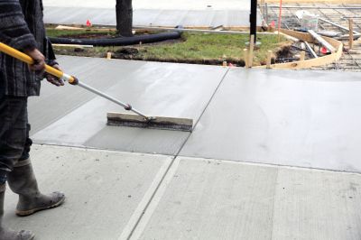 Concrete Pavement Installation detail